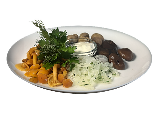 Грибы маринованные