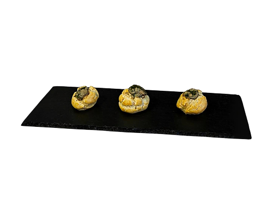 Профитроль с грибным муссом