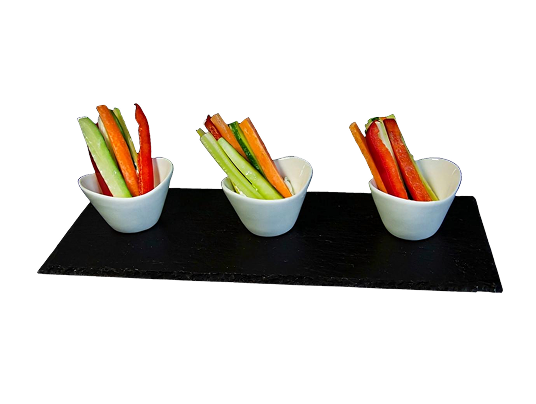 Овощи с творожным соусом